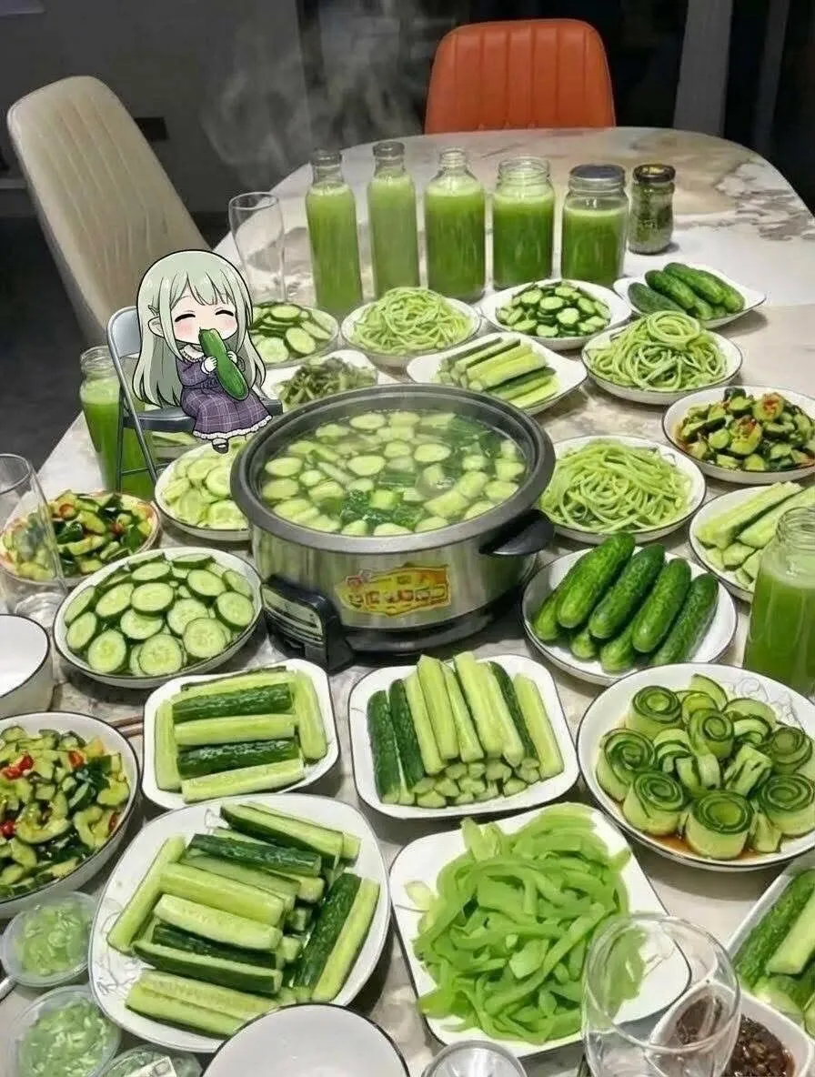 다양한 반찬이 차려진 한식 밥상