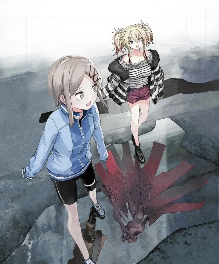 블루아카이브에 빠진 만화작가가 흥분하며 소리치는 4컷 만화