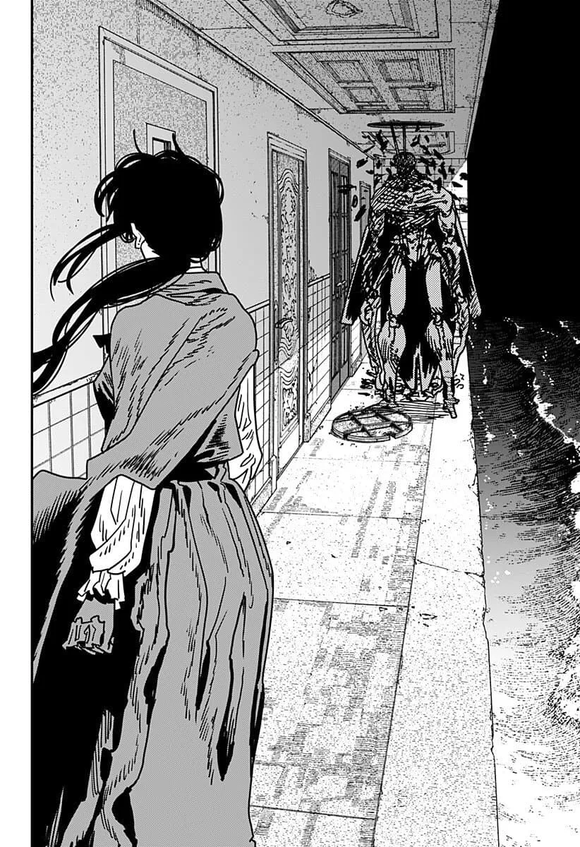 체인소맨 만화 컷, 캐릭터가 등장하는 장면