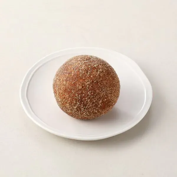 분홍색 배경에 'eT. Ae RE' 텍스트가 있는 쫀득쿠키 이미지