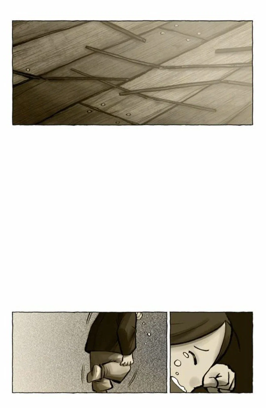 교실에서 학생을 체벌하는 교사의 모습을 담은 이미지