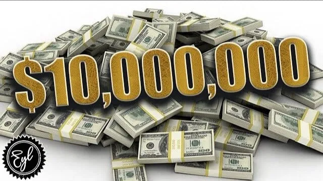 1천만 달러(약 147억원) 금액이 표시된 이미지