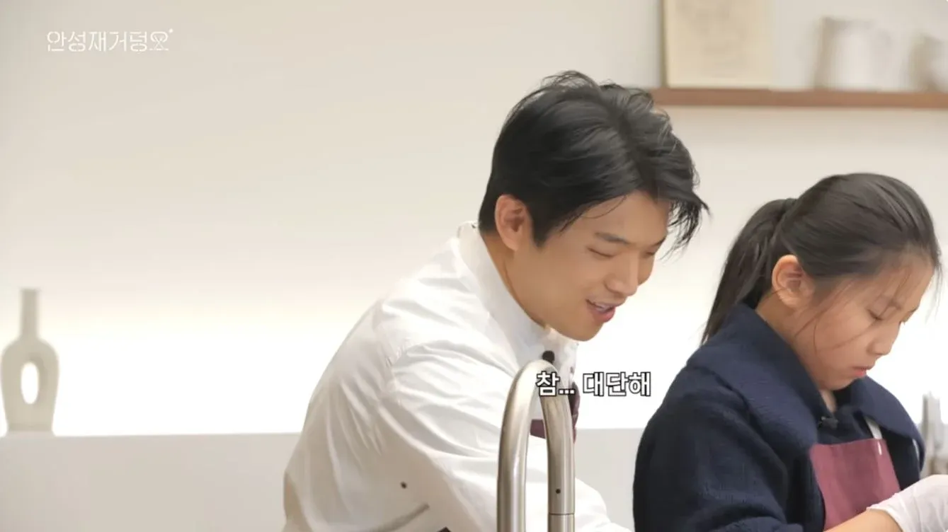 안성재 셰프가 두쫀쿠에 대한 충격적인 사실을 말하며 "참... 대단해"라고 감탄하는 장면