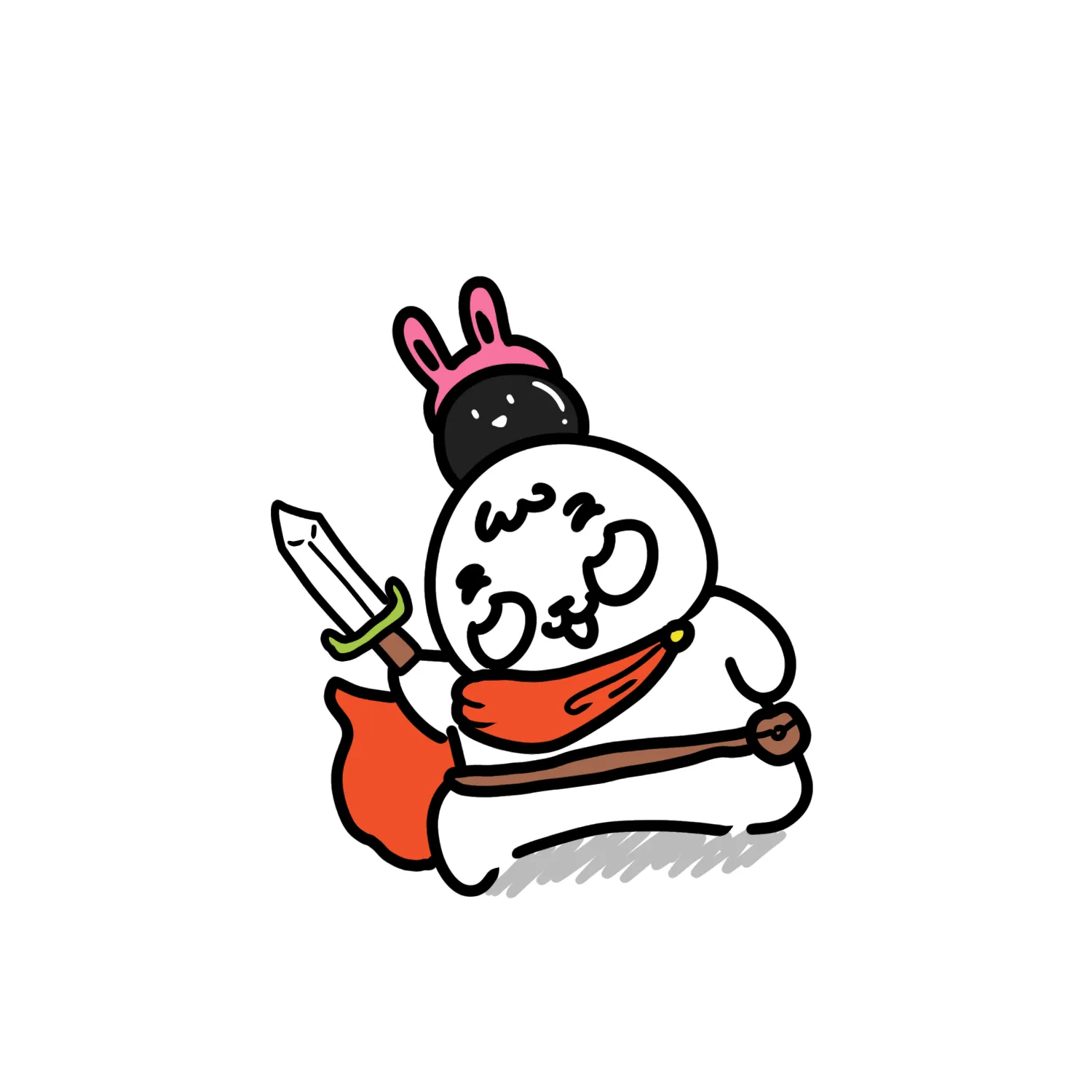 스카이림 NPC 흉내를 내는 사람의 영상 썸네일, 숫자 7 표시