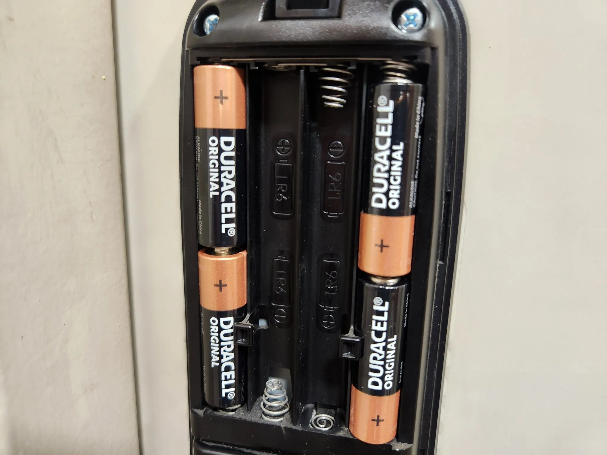 듀라셀 오리지널 건전지 패키지