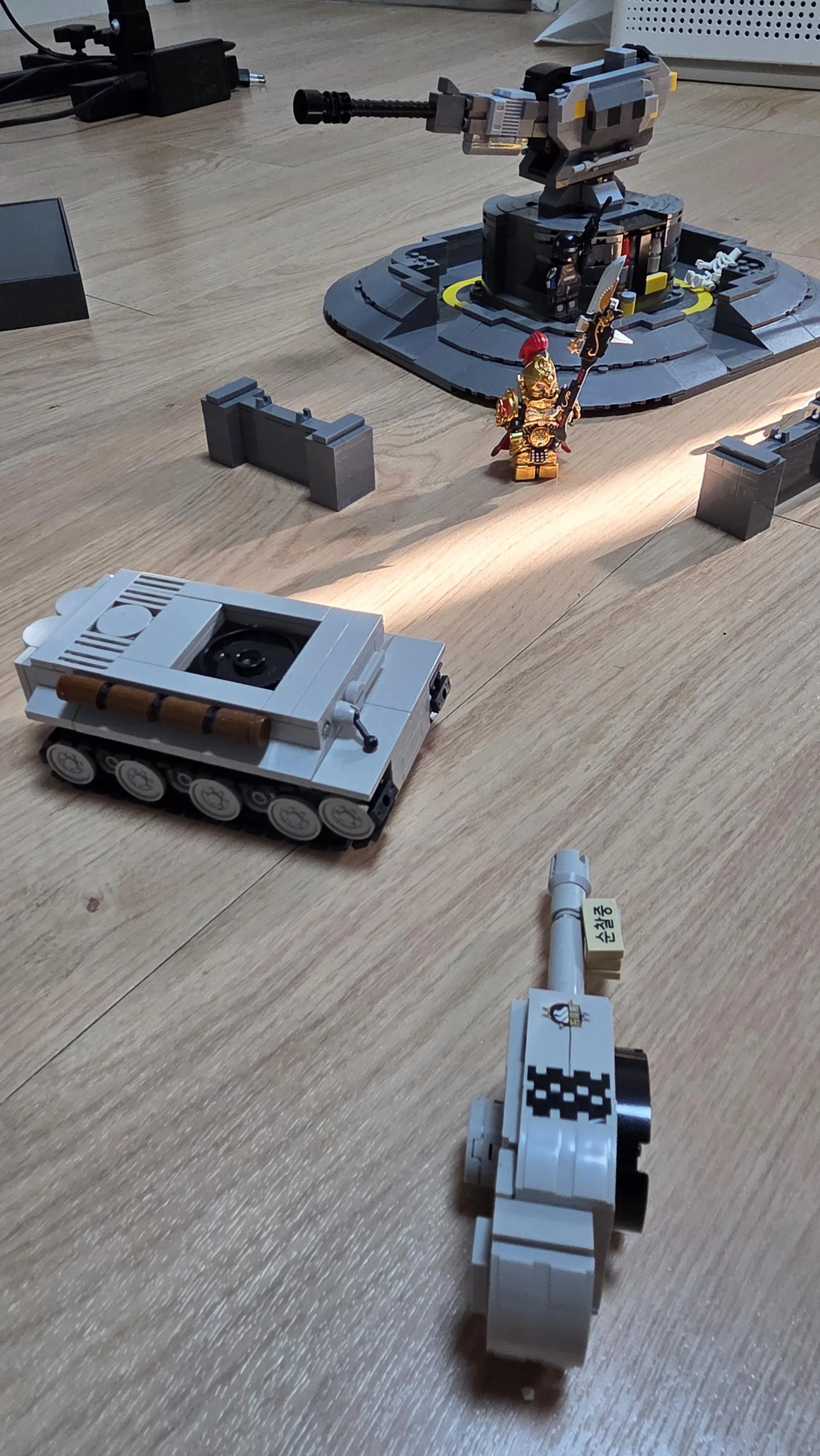 임무 수행 중인 헬다이버 병사의 전투 장면