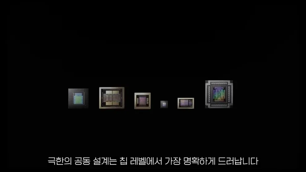 칩 레벨 공동 설계의 극한을 설명하는 텍스트 슬라이드