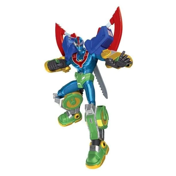 만화 속 캐릭터와 실제 장난감 제품의 품질 차이를 비교한 이미지