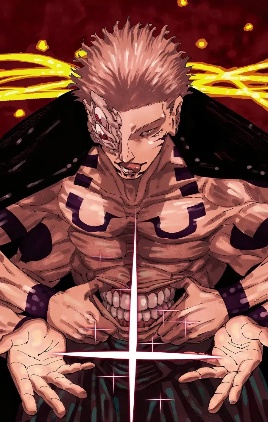 주술회전 스쿠나가 사악해진 이유를 설명하는 장면