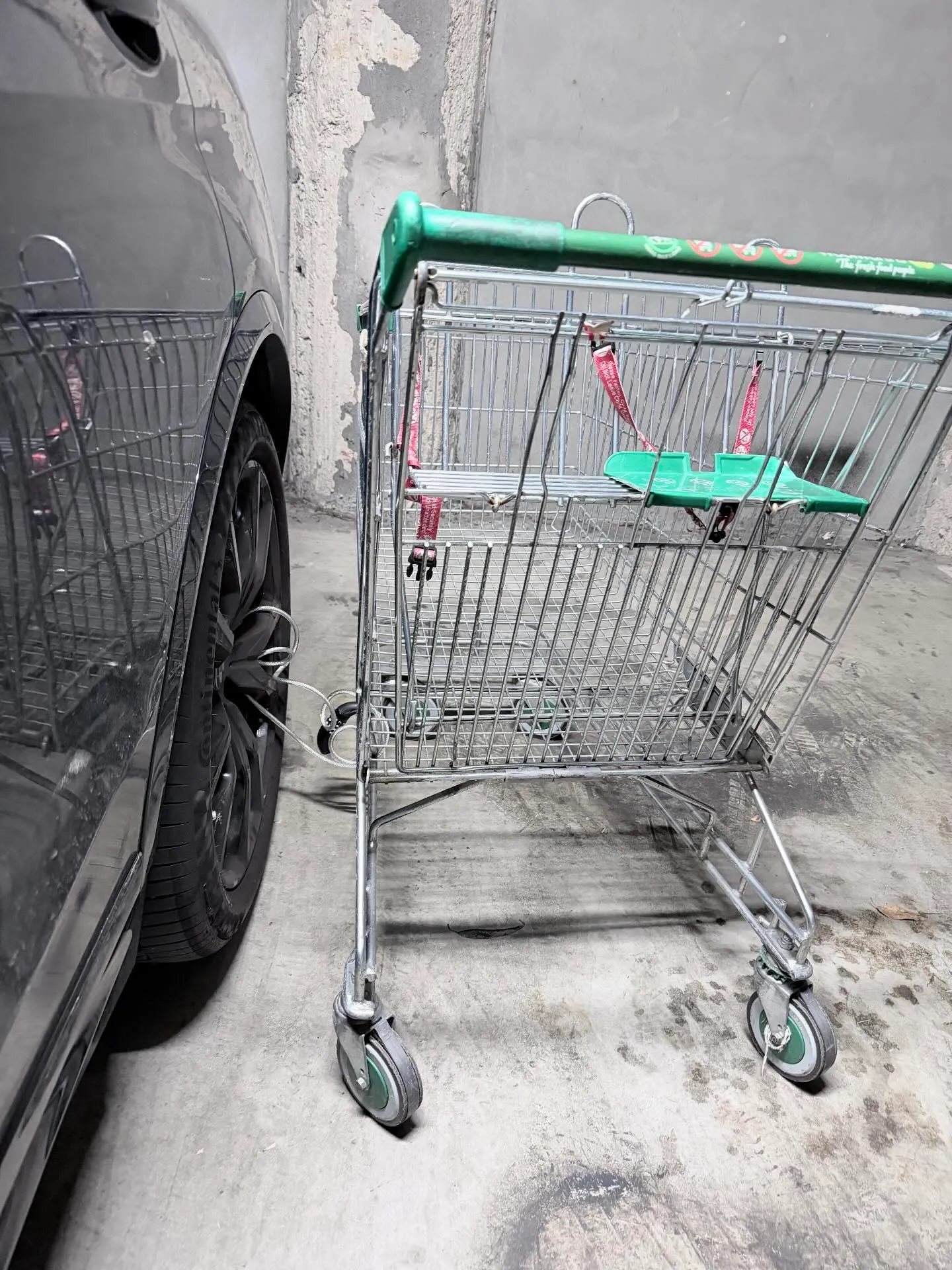 불법주차 차량을 지적하는 온라인 게시글 스크린샷