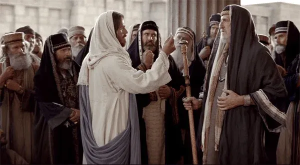 예수의 죽음에 대한 신학적 해석을 설명하는 등호 기호