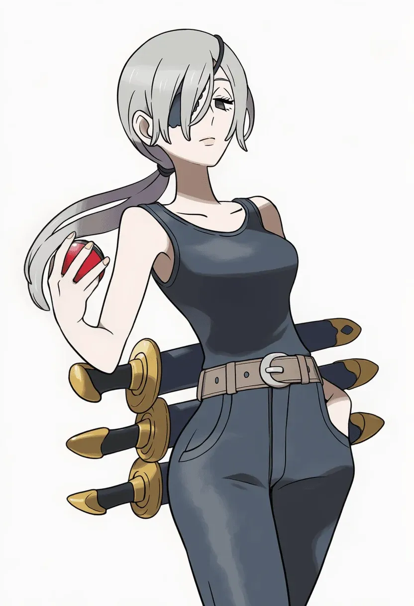 포켓몬 그림체로 그린 체인소맨 캐릭터 팬아트