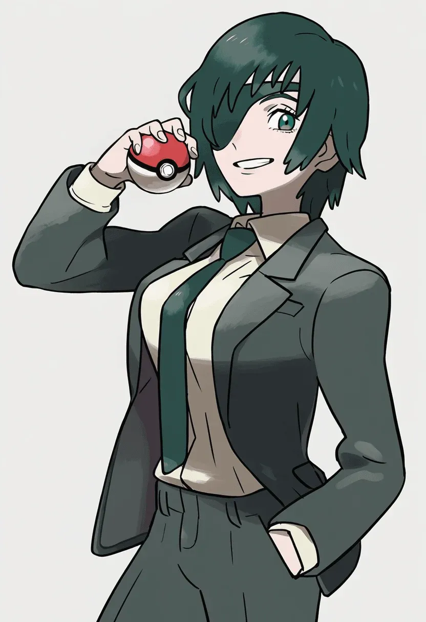 포켓몬 그림체로 그린 체인소맨 캐릭터 팬아트