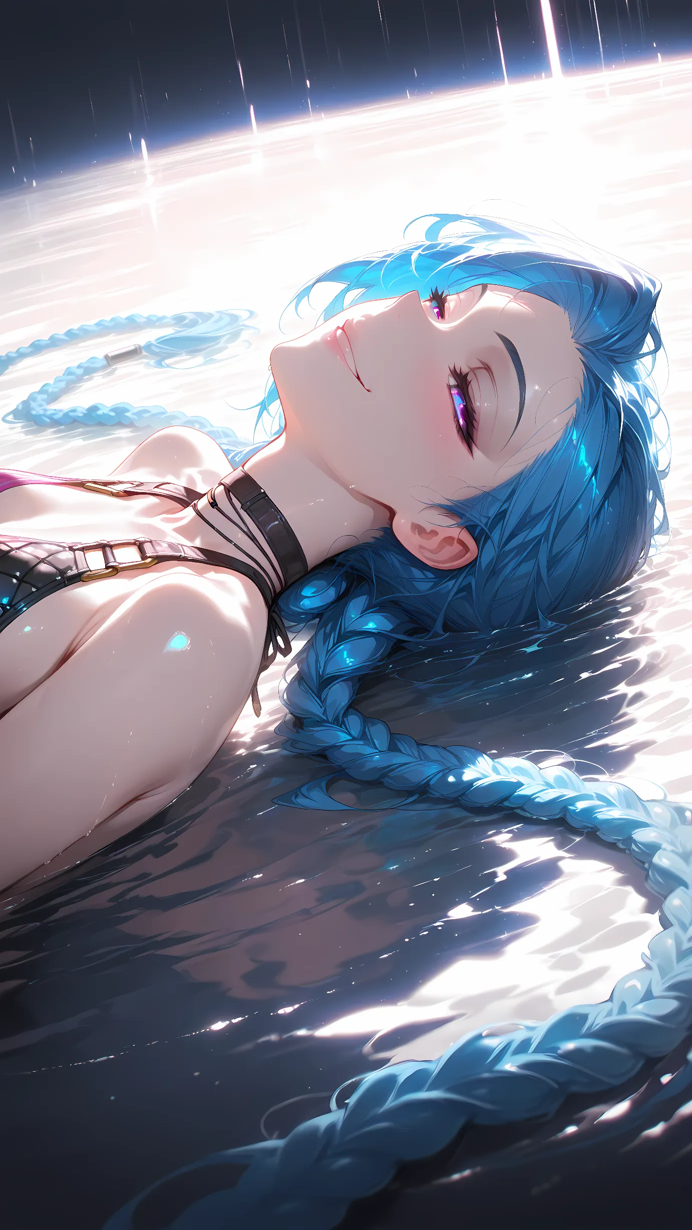 AI 등장 3년 후의 미래를 풍자한 일러스트