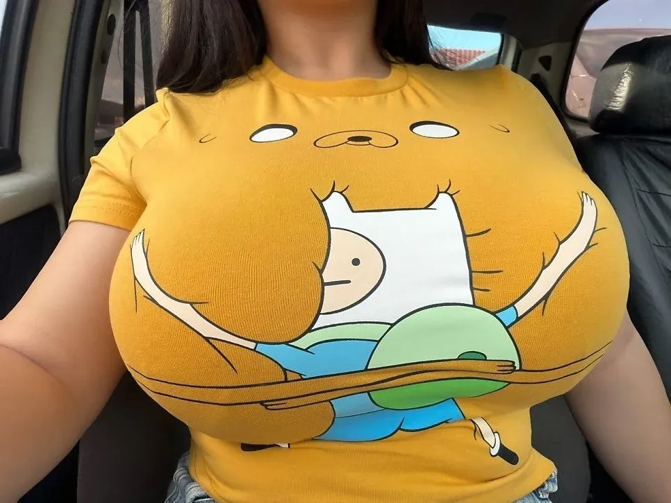 핀과 제이크가 서로 꼭 안아주는 어드벤처 타임 짤