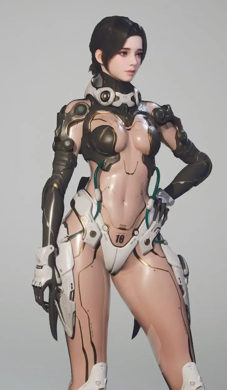 손가락으로 숫자 7을 표시하며 임신 횟수를 나타내는 여성