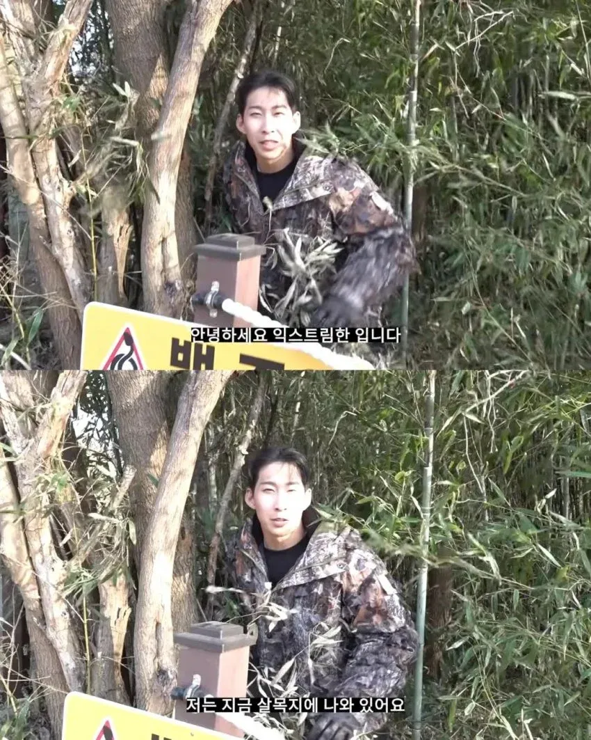 유명 심령스팟으로 알려진 숲속 장소의 최근 모습을 담은 사진