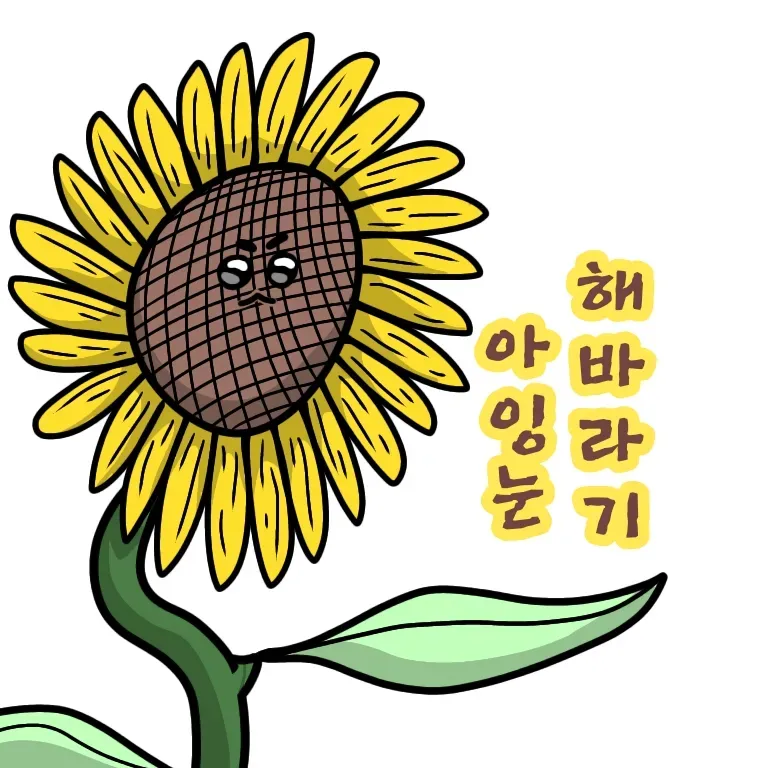 과자는 절대 먹지 말라고 말하는 연예인의 모습