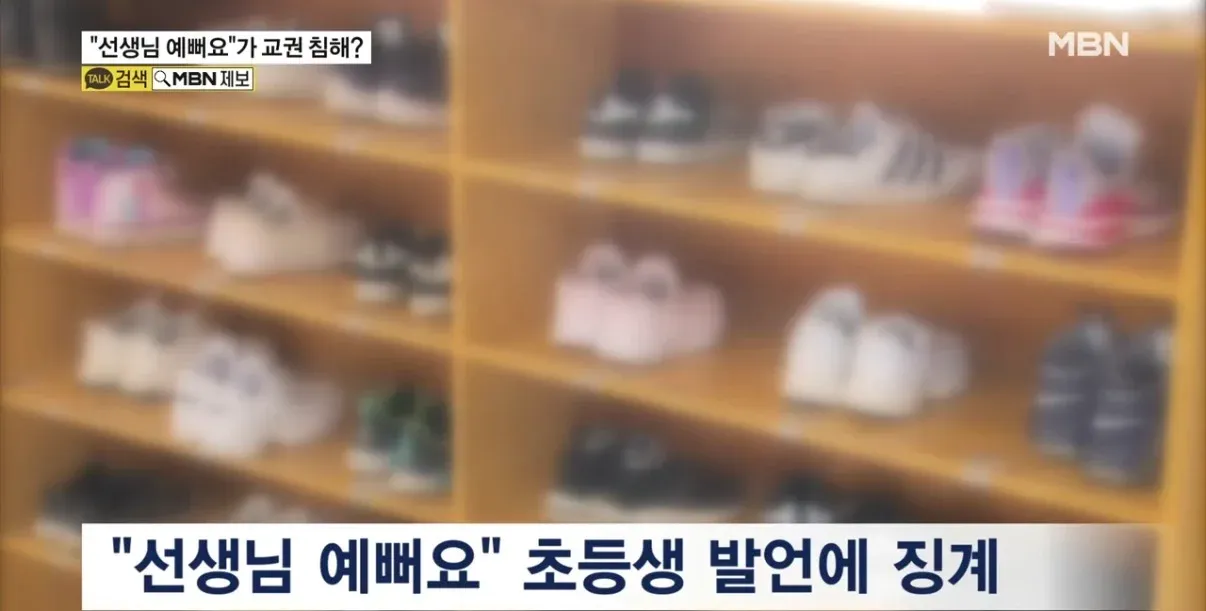 초등생 "선생님 예뻐요" 발언 징계 논란 관련 뉴스 기사 썸네일