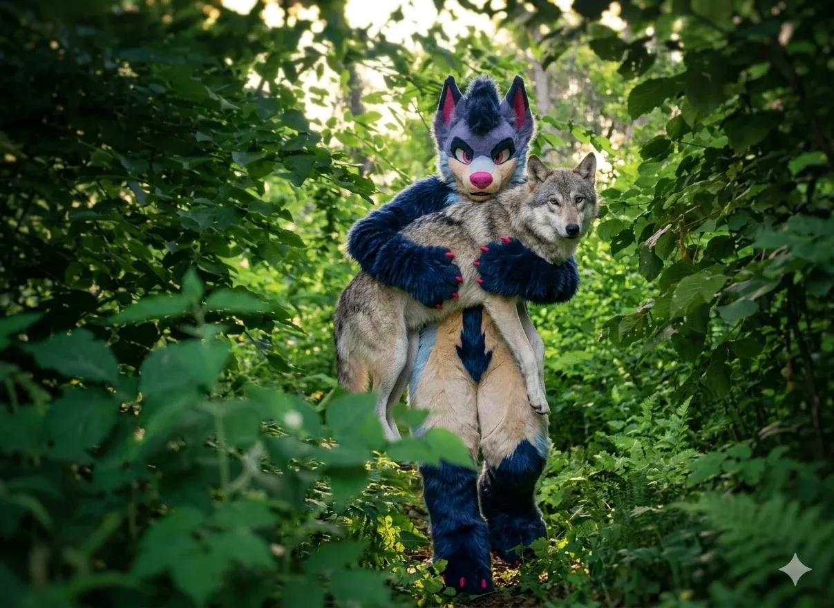 비상 상황의 늑구 근황을 나타내는 이미지