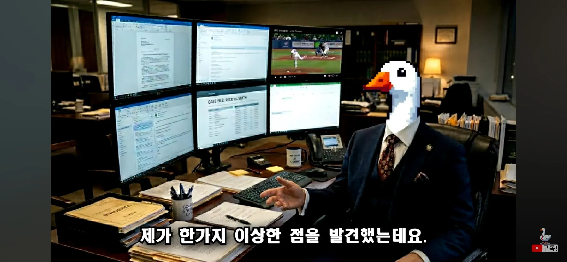 꽉변호사 채널 조회수를 분석하며 발견한 이상한 점을 설명하는 영상