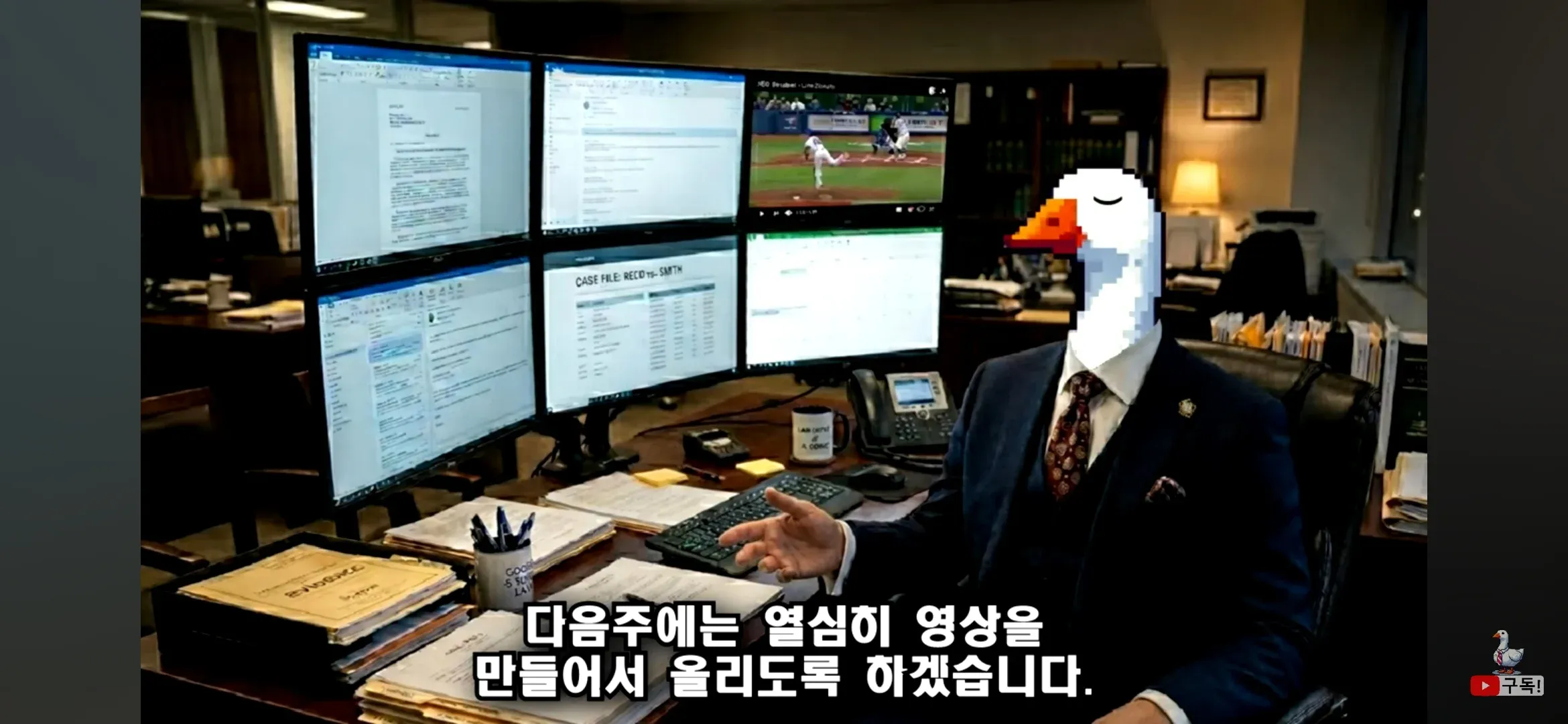 꼭변호사 채널 조회수 증가 공약 및 다음 주 영상 업로드 안내