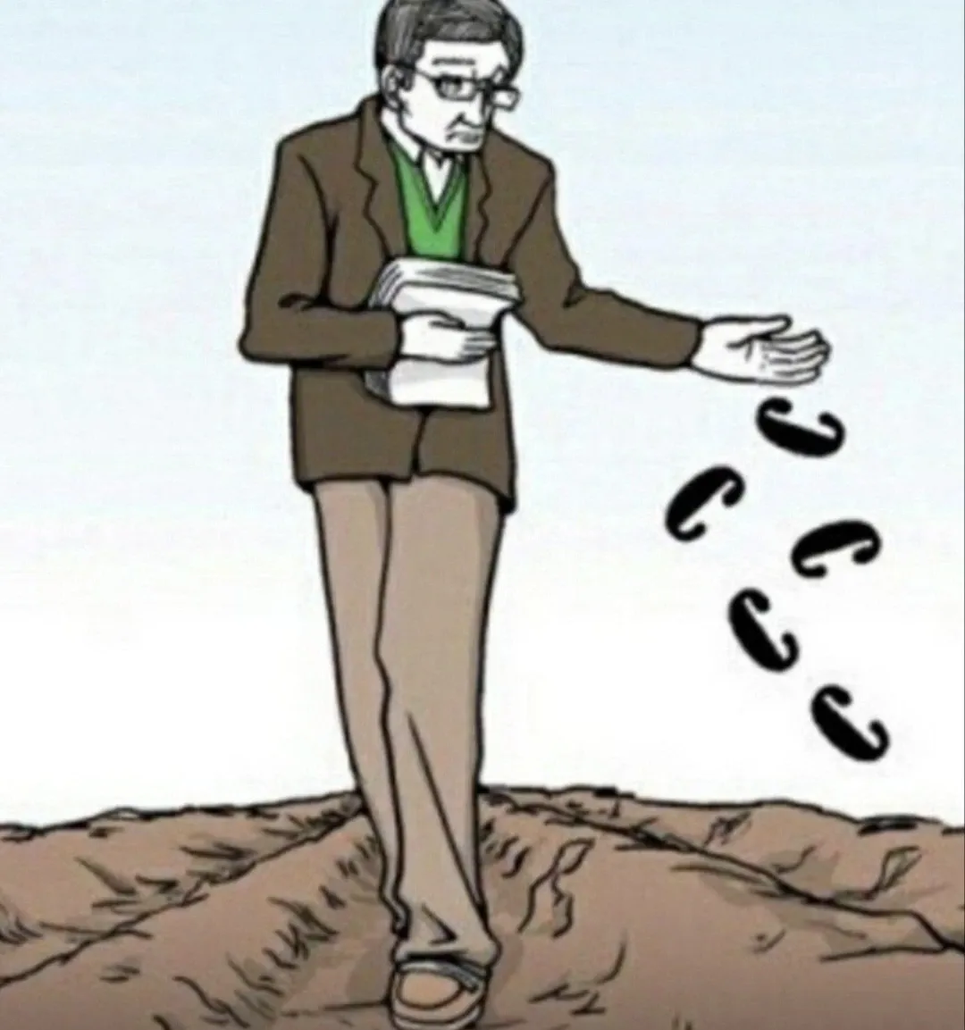 모양이 이상한 교수님 프로필 사진