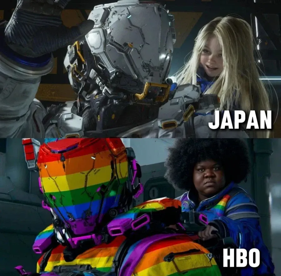 프래그마타가 일본 게임이라는 서구권 반응 밈