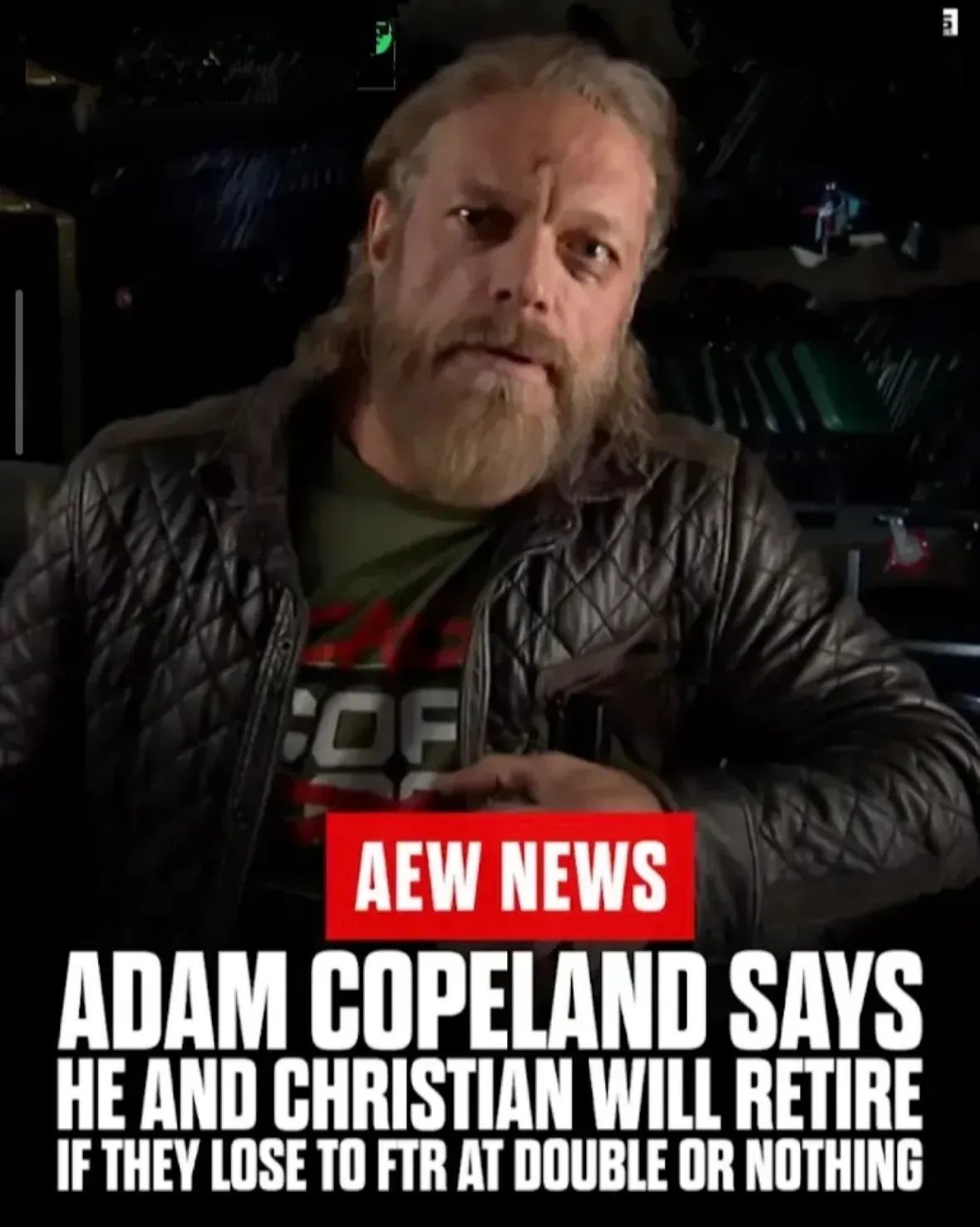 AEW: Adam과 Christian, FTR 경기 패배 시 은퇴 선언