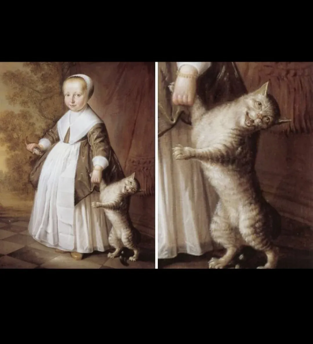 16세기 중갑옷을 입은 고양이 그림 모음