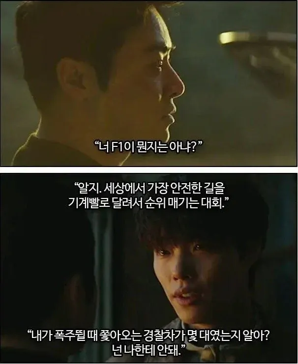 F1 경주 위험성을 풍자한 한국 커뮤니티 댓글