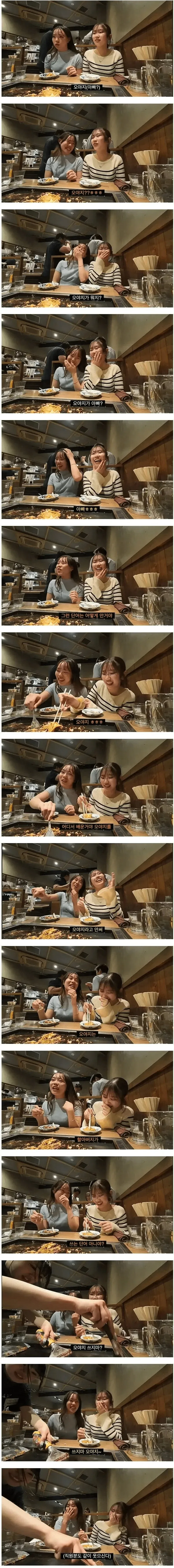 일본어 '오야지'에 대한 한국 온라인 댓글