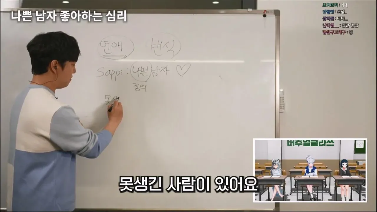 나쁜 남자를 좋아하는 여성 심리에 대한 설명 인포그래픽