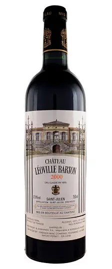 Chateau Leville Barton 2000 Saint-Julien 와인 라벨