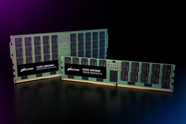 Micron DDR5 MRDIMM 메모리 칩