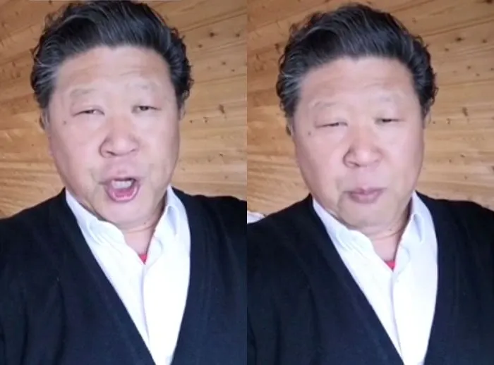시진핑과 닮은 중국 성악가의 SNS 삭제 논란 관련 이미지