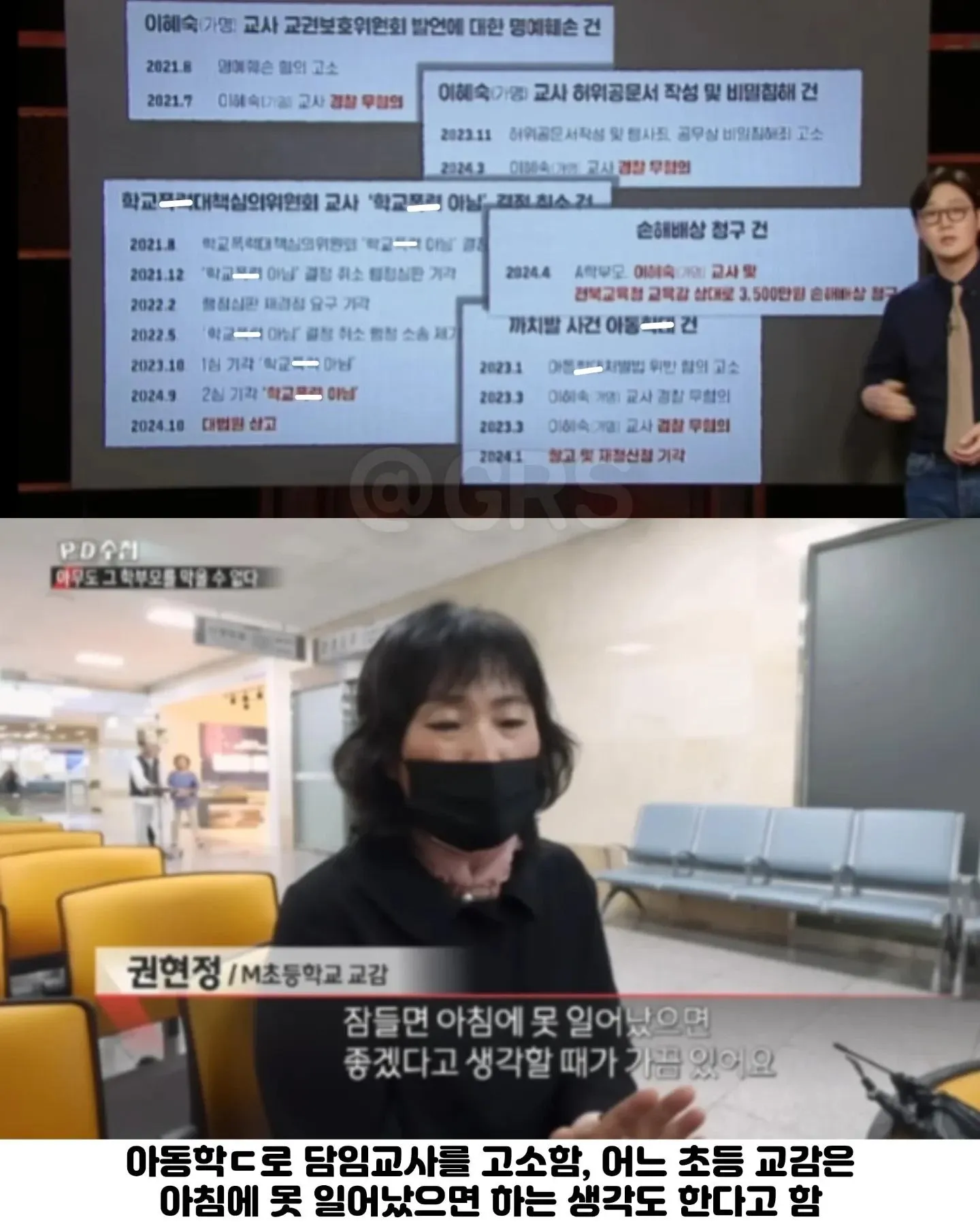 ```
교사 이혜숙 관련 민원 및 소송 사건 타임라인 (2021년~2024년)
```