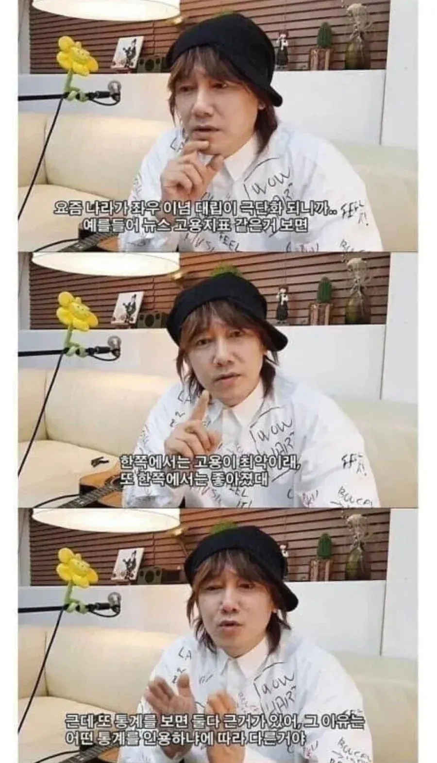 정치 양극화, 통계 인용에 따라 달라지는 주관적 해석 비판