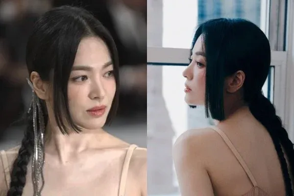 연예인도 소화하기 힘들다는 복잡한 헤어스타일