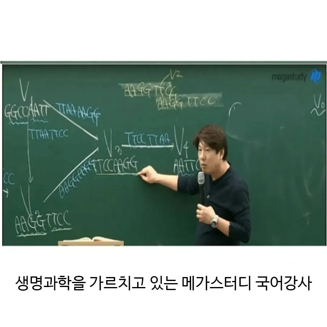 비문학으로 생명과학도 가르치는 메가스터디 국어강사
