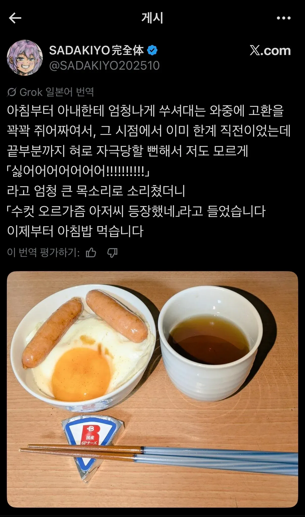 트위터 자동번역 오류 사례를 다룬 게시물