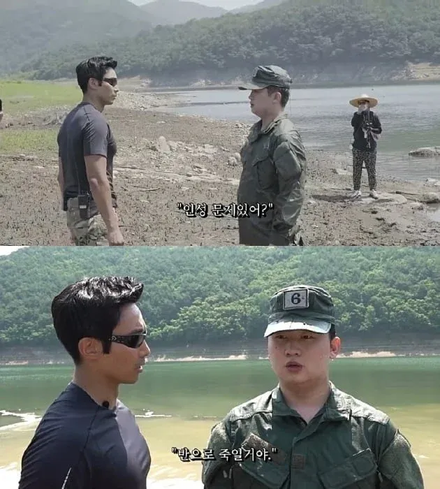 ```
사이버 렉카 몰락 과정을 다루는 이근, 장사의신 영상 화면
```