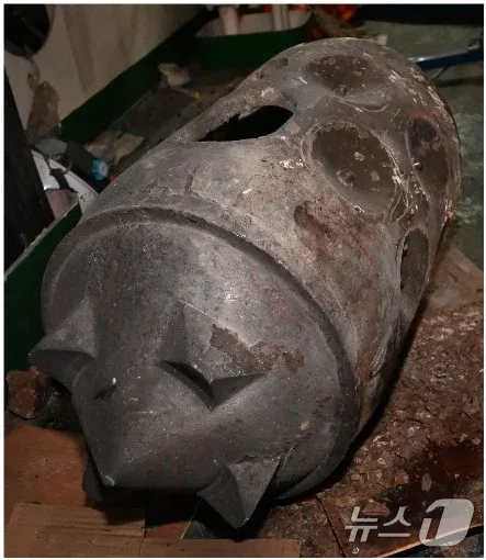 나무호 피격 장면, 이란 누르 대함미사일 공격 추정