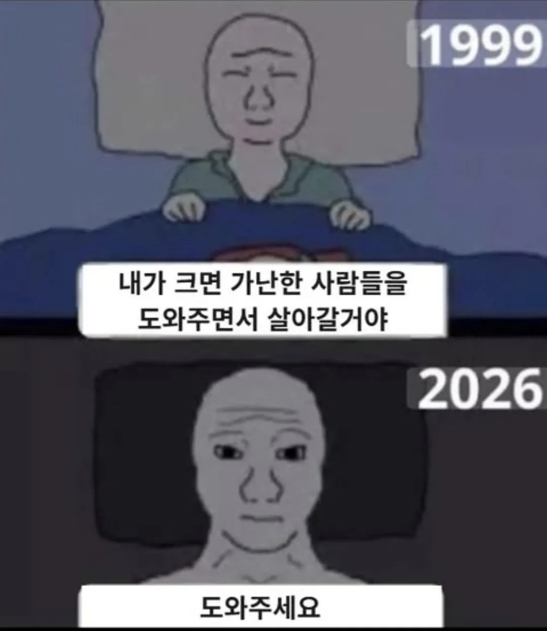 1999년 어린 시절 꿈: '커서 가난한 사람들을 도와주며 살 거야'