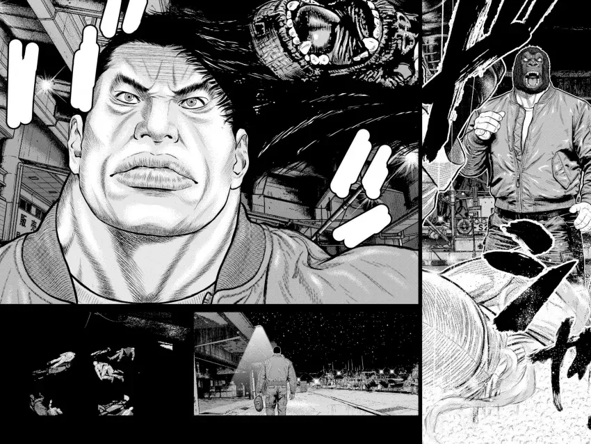 마동석 2화 웹툰 화면