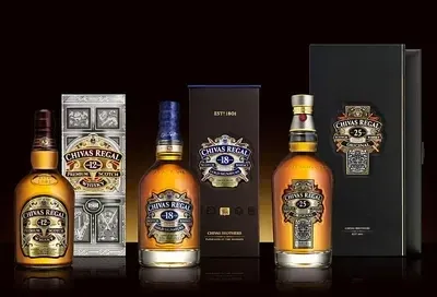 Chivas Regal 로고, 올해부터 시작하는 음주 규제 관련