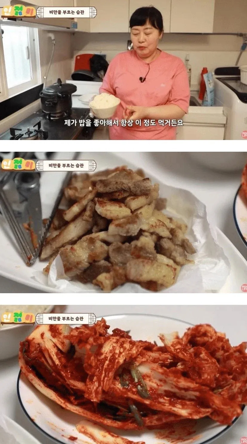 ```
밥을 많이 먹는 비만을 부르는 최악의 습관 설명
```