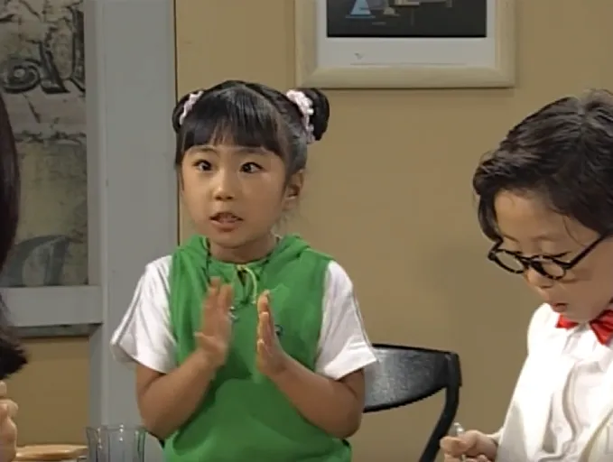미달이 연기에 웃음을 참지 못하는 배우들의 모습