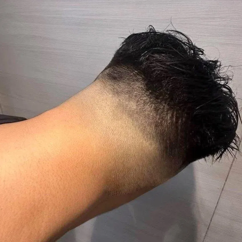 미용사 잘못과 두상 문제 비교