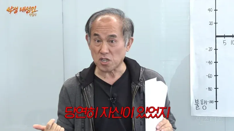 자신감 있게 CC를 모두 깨버린 교수님